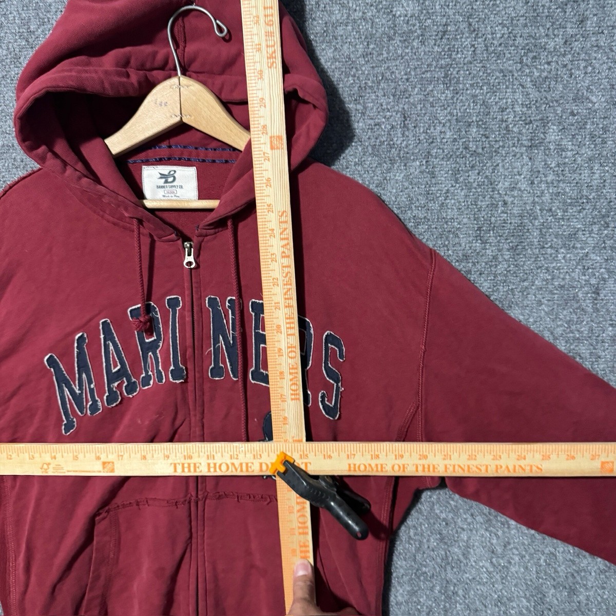 Banner Supply Co. Jacket Men's Medium Seattle Mariners