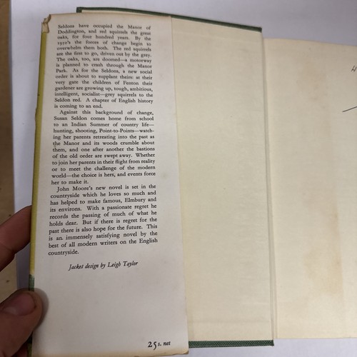 The Waters Under The Earth by John Moore - hardback 1st Ed in d/j 1965 - Picture 4 of 12