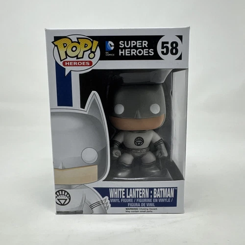 Funko Pop! DC Universe - Batman (White Lantern Exclusive) #58