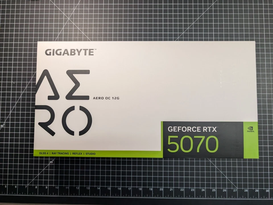 GIGABYTE - NVIDIA GeForce RTX 5070 AERO OC 12G GDDR7 PCI Express 5.0 Used - Image 3 of 4