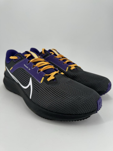 Nike Minnesota Vikings Zoom Pegasus 40 Running Shoes DZ5957-001 Men 11 NEW - Picture 1 of 14