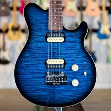 Ernie Ball Music Man Axis Super Sport BFR Ball Family Reserve - Translucent Blue