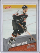 2003-04 Upper Deck Victory Rookie #207 Joni Pitkanen Philadelphia Flyers