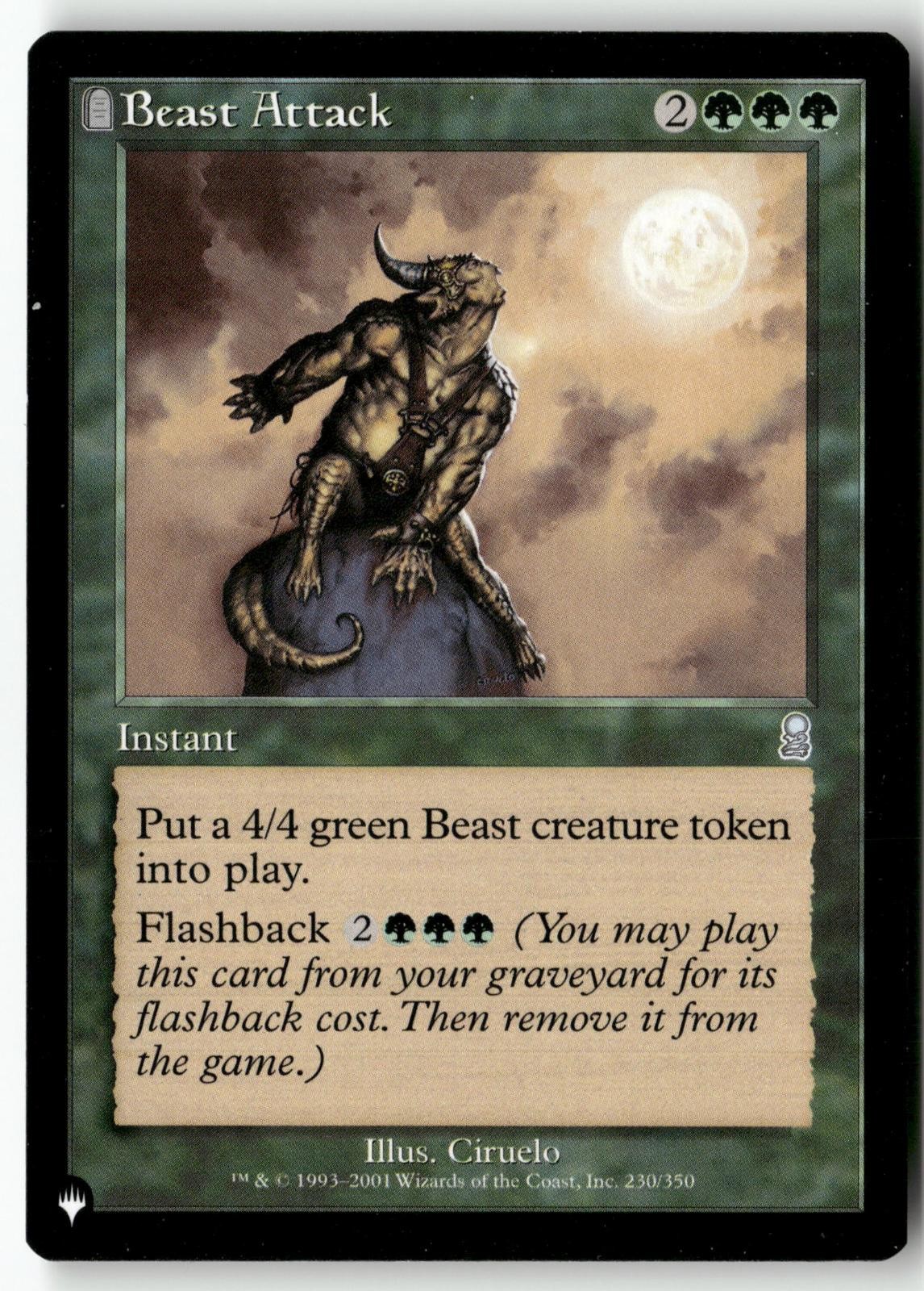 Beast Attack 230 Odyssey Uncommon NM