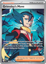 Grimsley's Move 120/094 Ultra Rare Phantasmal Flames Pokemon Holo Near Mint