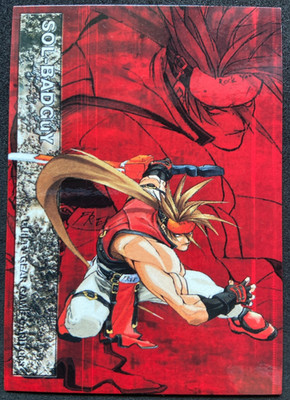 Guilty Gear Sol Badguy Card 057 Broccoli 1998 Japanese