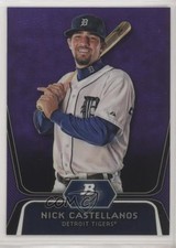 2012 Bowman Platinum Prospects Retail Purple Refractor Nick Castellanos 0w7