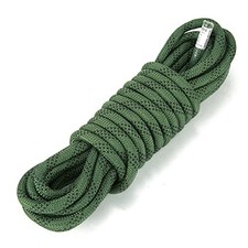 Rock Climbing Rope, Outdoor Static Climbing Rope, 10mm High 32ft Army Green