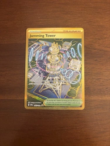Pokémon TCG Jamming Tower Sv10: Destined Rivals 243/182 Hyper Rare Holo English