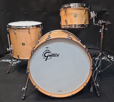 Gretsch Drumset USA Custom Satin Natural batteria Shellset 12x8" 16x16"22x16"