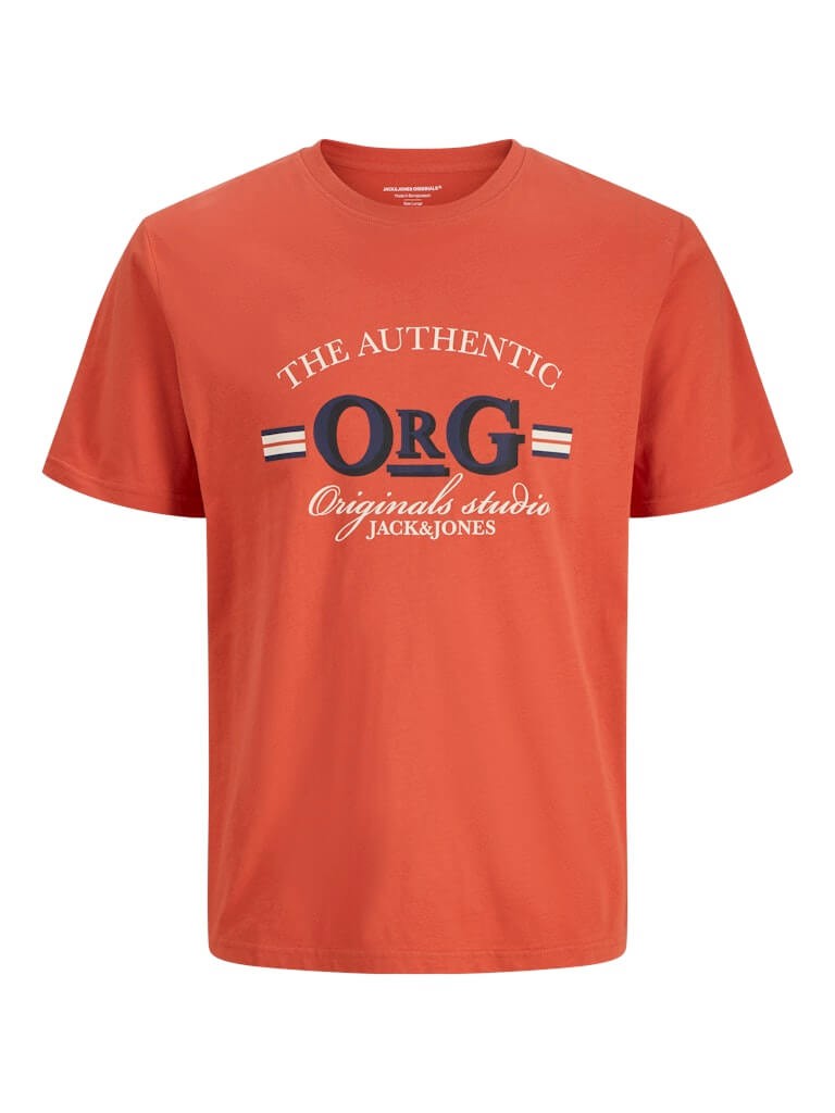 Jack & Jones JORAZUR Soft 100% Cotton Crew Neck T-Shirt for Men