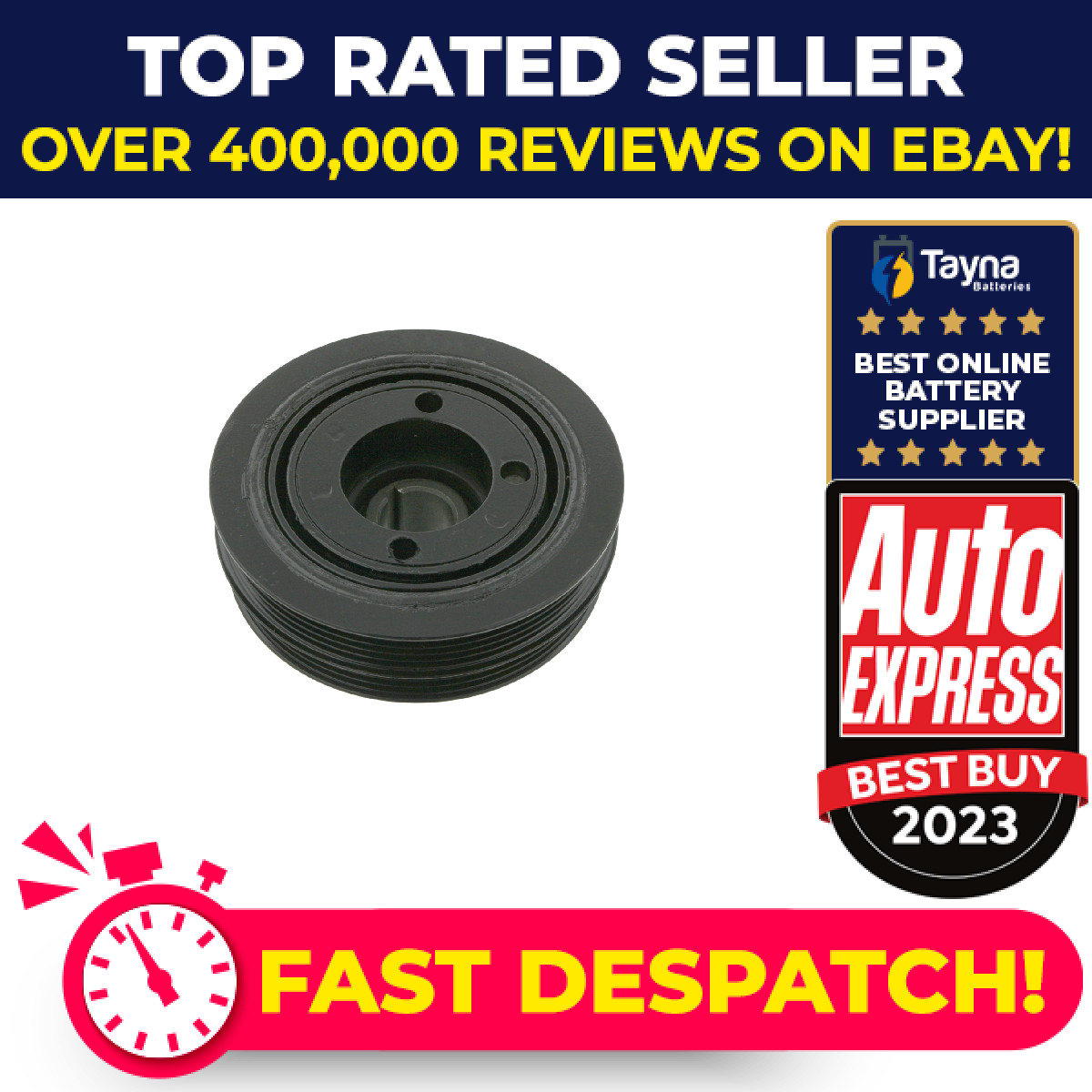 Crankshaft Pulley ADT36122 Blue Print Belt 1347015110 1347015120 Quality New