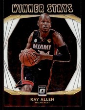 2020-21 Donruss Optic #17 Ray Allen Winner Stays Miami Heat