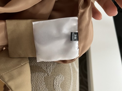 * NEU * IQ Studio super schöner Trenchcoat 🧥 Gr. 36 camel / beige - Bild 6 von 9