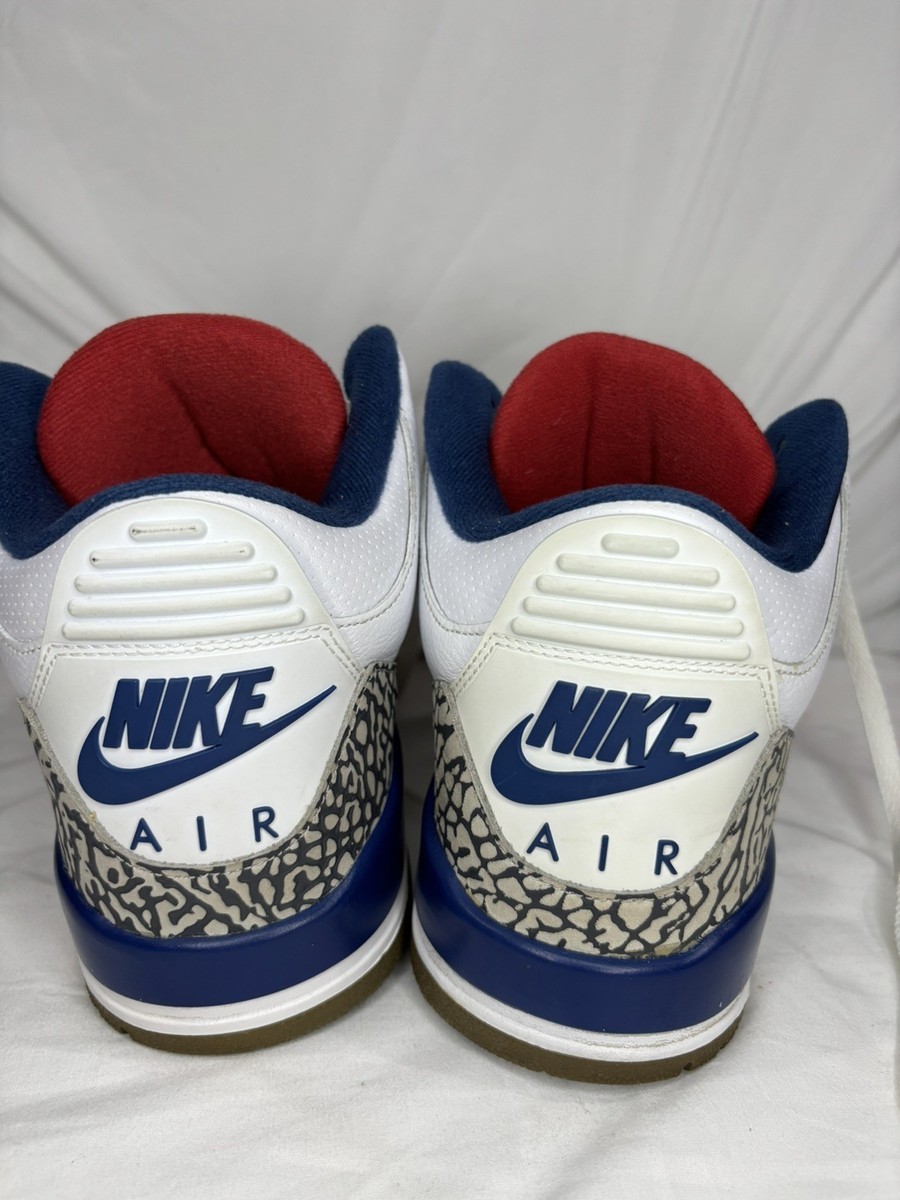 Nike Air Jordan 3 Retro OG Mid True Blue 2016 Men display picture 1