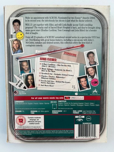 Scrubs DVD complete season boxsets  TV series 1 2 3 4 - Picture 6 of 10