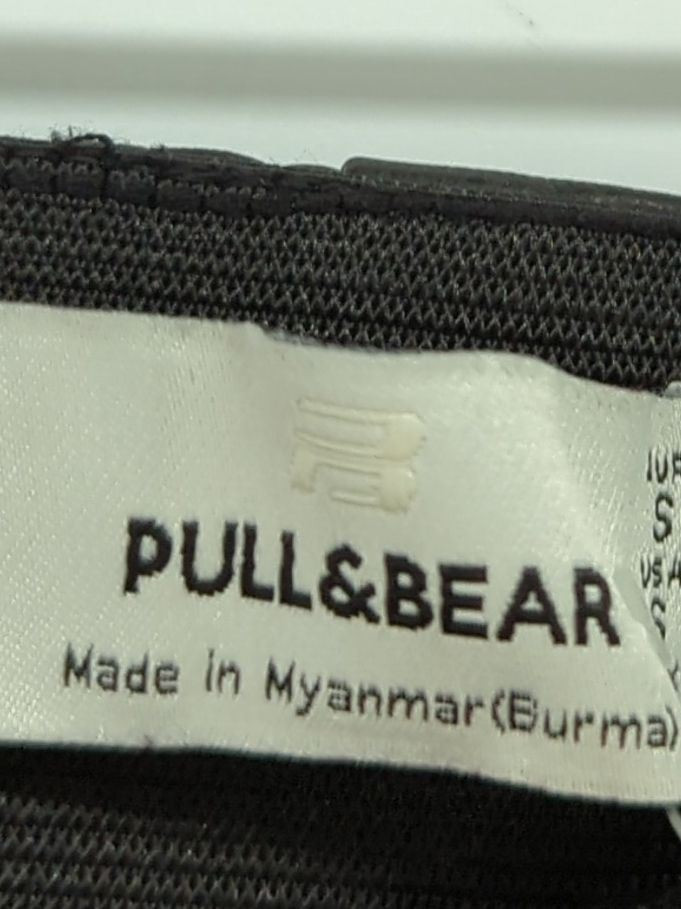 ALTRA Leggings donna Pull&Bear S nero 100% altro lunghezza intera