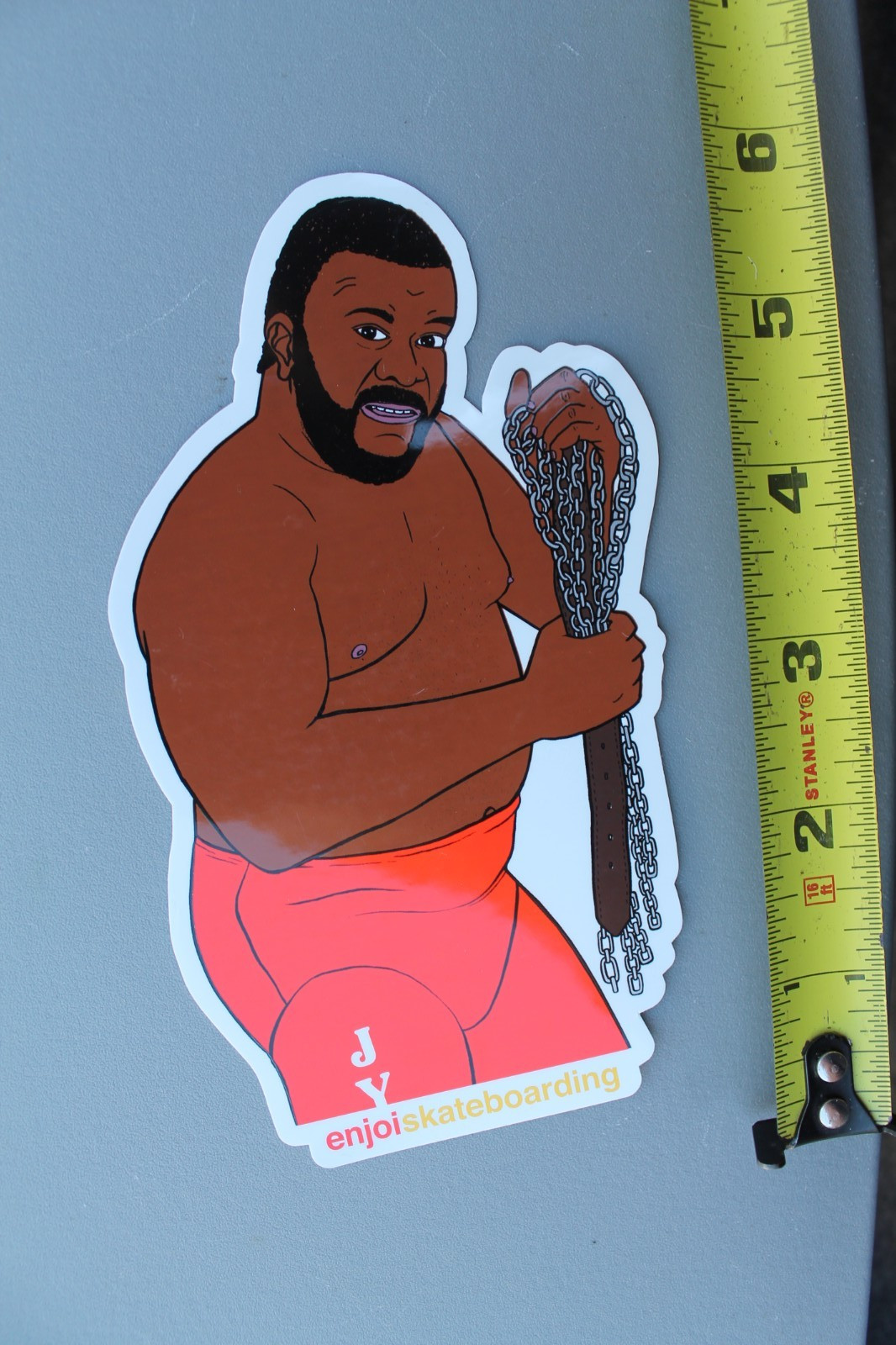 S Junkyard Dog Black Wrestling Z9c Vintage Skateboarding Sticker