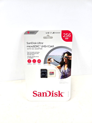 SanDisk Ultra 256 GB micro SDXC UHS-I High Speed 150MB/s GENUINE Factory Sealed