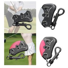 Handheld Golf Score Counter with Clip for Training Competition Golfer Gift