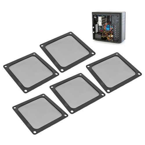 5x PC Computer Case Cooler Fan Dust Filter Magnetic Frame Dustproof PC Fan Du CB - Afbeelding 6 van 24