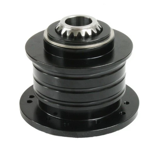 Kit de instalación de liberación rápida Polaris Ranger 5 y 6 pernos Grant negro Billet aluminio Foto 2 de 4