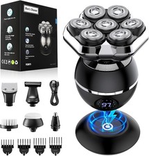 Head Shavers for Bald Men, 2025 Upgraded Magnetic Head Shaver, Waterproof Wet/Dr