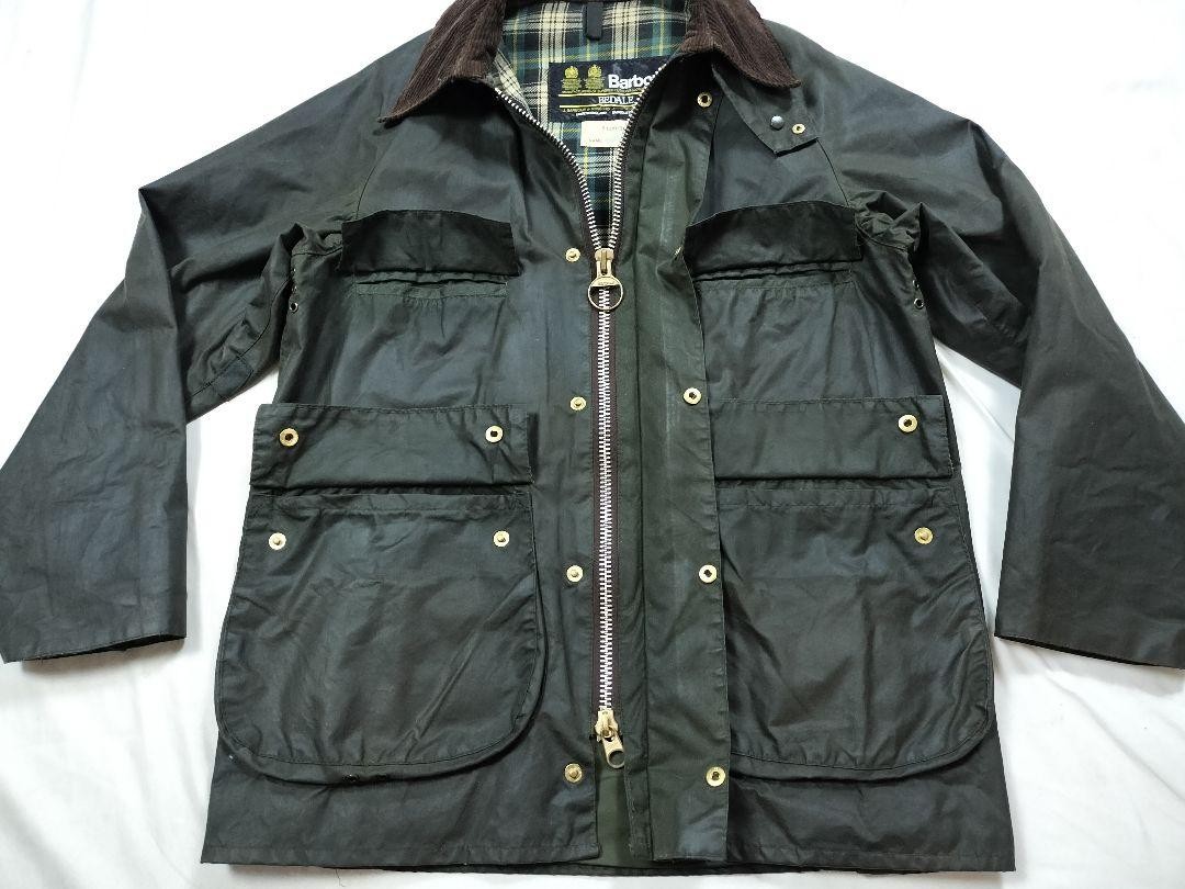 ジャケット・アウター 80s Barbour Bedale Sage 4flap Pocket C36 80s Barbour Bedale Sage 4flap Pocket C36