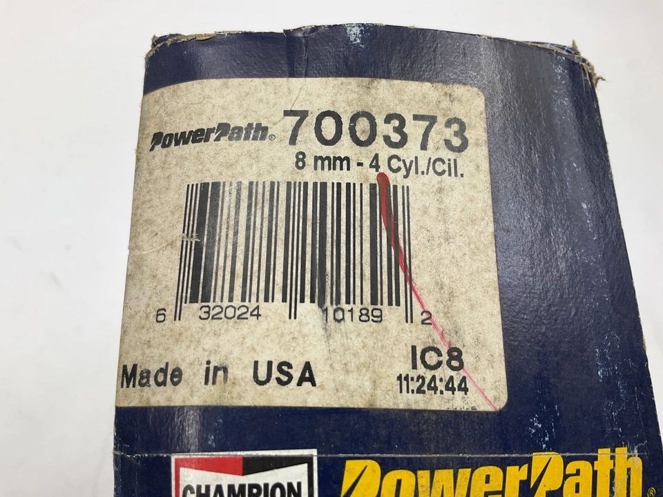 Juego de cables de bujía de encendido Powerpath 700373 1981-1990 Ford Mercury 1,6 L 1,9 L Foto 3 de 3