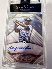 Topps 2024 Luminaries Home Run Kings Autograph on Card Billy Williams /25 Cubs