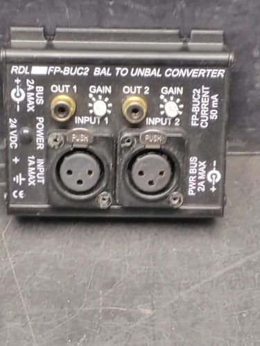 RDL FP-BIC2 BAL TO UNBAL CONVERTER (36.5-279-11.25)