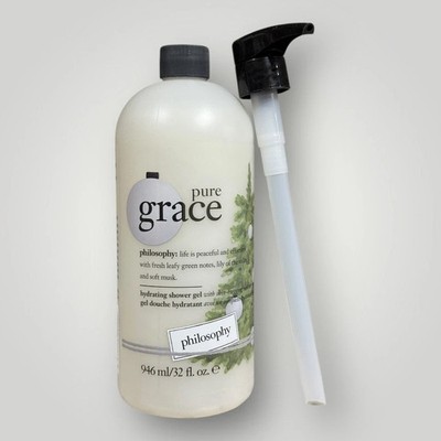 Philosophy Pure Grace Hydrating Shower Gel 32oz / 946ml Sealed with Pump
