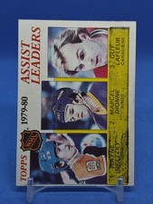 1980 Topps League Leaders Wayne Gretzky Marcel Dionne Guy Lafleur #162 HOF 