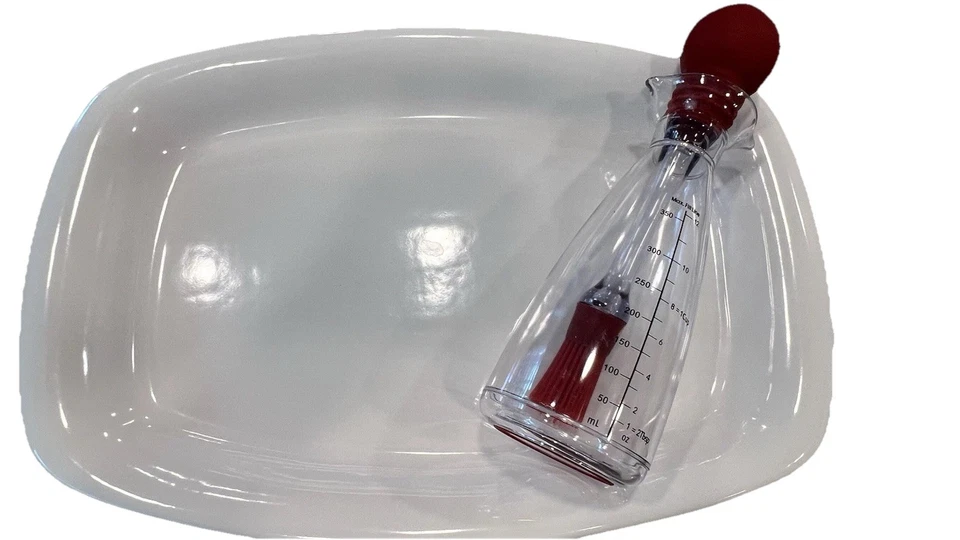 Pfaltzgraff White Barbecue Set - Image 2 of 2