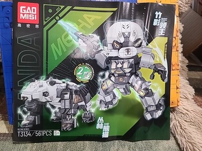 Panda Mecha Bricks /Building Dreams Inspiring Play! Ages 6 Plus