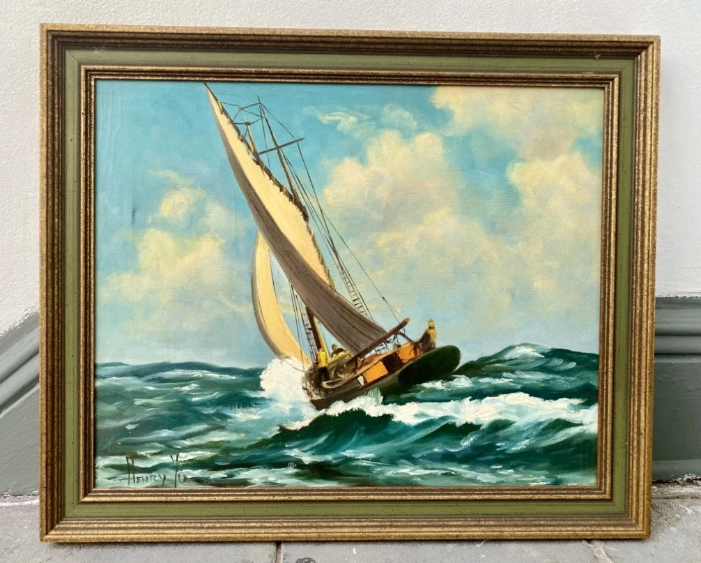 帆船画| eBay