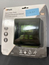 Woods 50015WD Outdoor Heavy Duty Digital Plug-in Timer, 2 Grounded Outlets, Perf