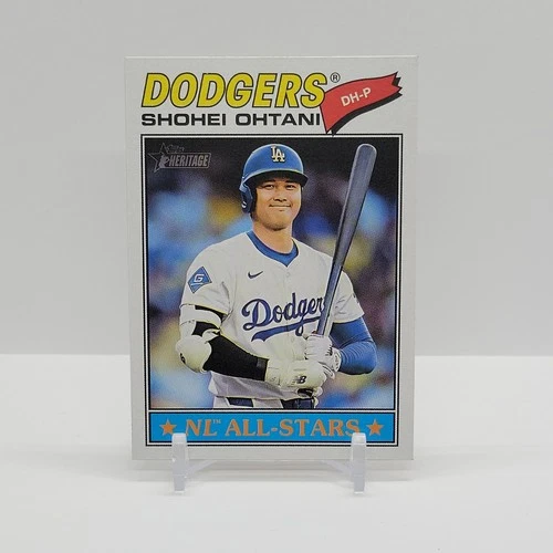 2026 Topps Heritage Shohei Ohtani Base Set Los Angeles Dodgers Card #290