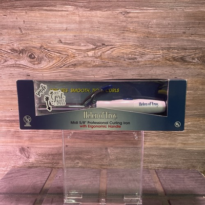 #ad Vintage Helen Of Troy Professional Midi 5 8” Curling Iron Model 1509N New In Box $27.00