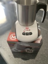 MITO Cappuccinatore Monta latte 250ml  Elettrico - INOX Grigio E Bianco