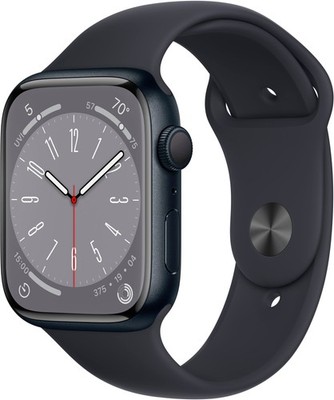 Apple Watch Gen 8 Series 8 45mm Midnight Aluminum - Midnight Sport