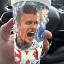 2026 McDonald's Fifa World Cup Adult Happy Meal CUP David Beckham Opened