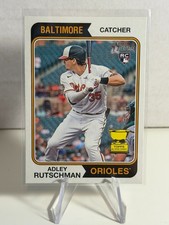 Adley Rutschman Baltimore Orioles 2023 Topps Heritage Base Rookie Card