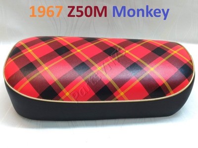 Honda Z50M Sitzbank 1967. Monkey Mini Trail Z50 JDM Z50Z Z50A K0-K2 Tartan Sa...