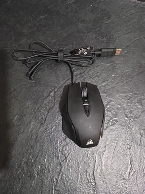 CORSAIR M65 Pro RGB FPS Gaming Mouse 12,000 DPI Optical Sensor - Black TESTED