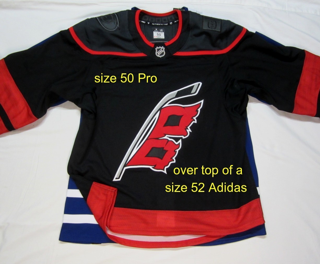 NO TARIFFS size 50 Seattle Kraken Fanatics Authentic Pro NHL Jersey Alternate