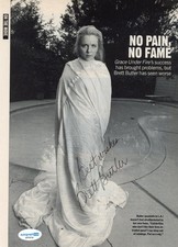 Brett Butler "Grace Under Fire" AUTOGRAPH Signed 7.75x10.75 Magazine Photo B