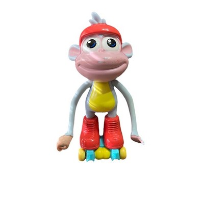 Nickelodeon Dora Explorer Boots Monkey Roller Skates Toy Figure Skate Spin 8''