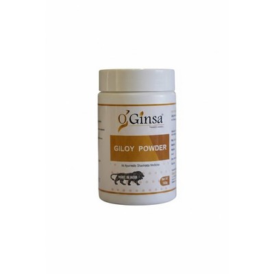 Ginsa Giloy Powder 100g | Pure Ayurvedic Giloy Powder for Immunity and Detox