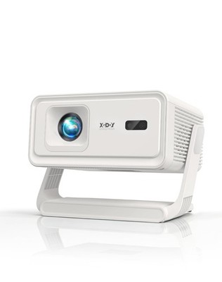 Mini Beamer mit Android 14, 260ANSI 4K unterstützt Smart Projektor, Bulit-in A